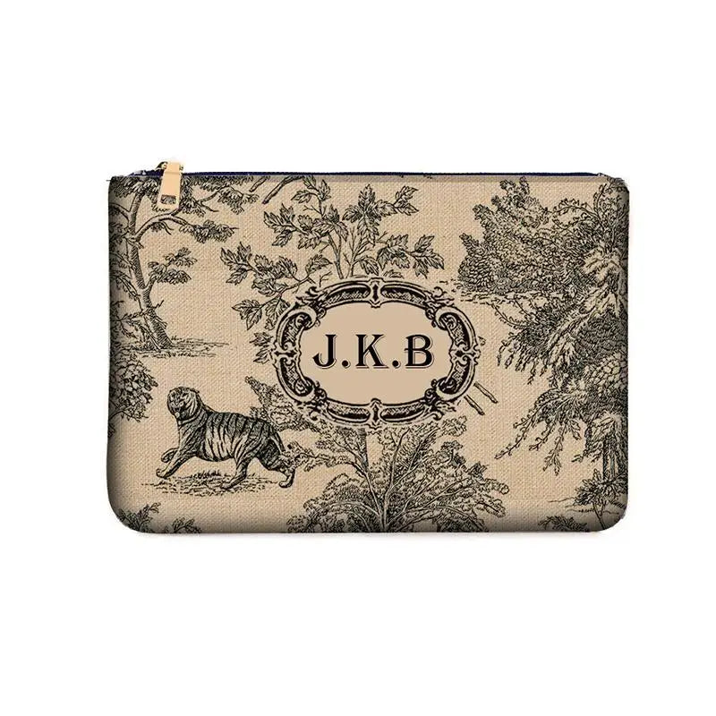 Spring Summer WOMAN BAG Fashion Designer Party Clutch Personalized Custom Print Name Letter Beach Bag Travel Cosmetic Bag