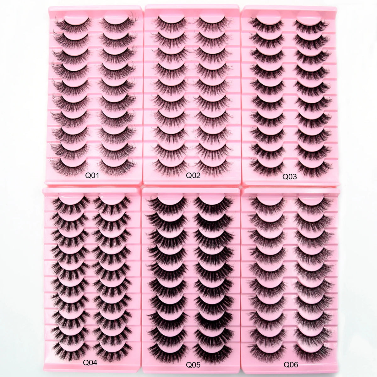 amazing Natural eyelash Long 10 Pairs/ 5 pairs /3 pairs