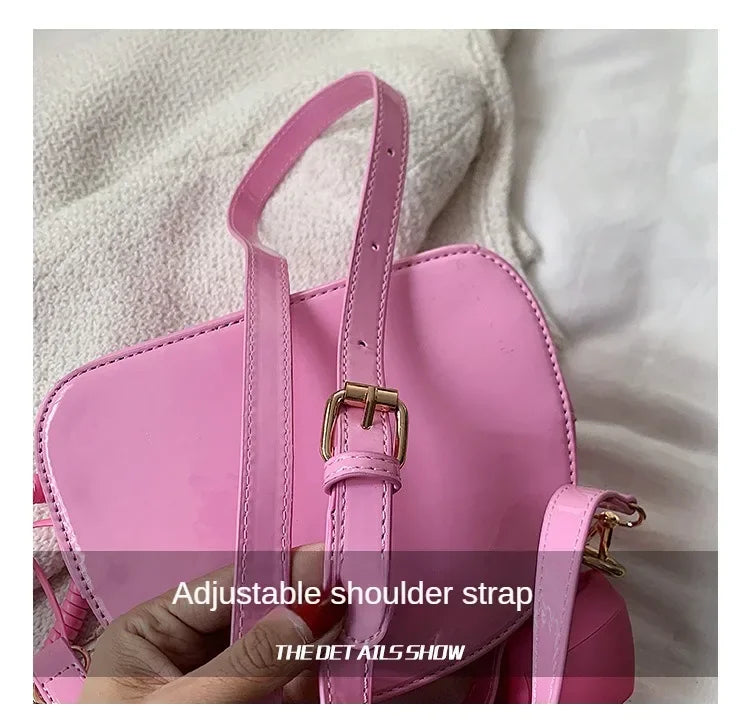 Stylish Women Telephone Shaped Crossbody PU Leather Shoulder Bag Female Casual Handbag Shopping Street School Satchel Tote Purse