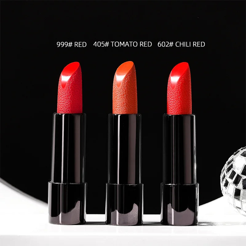 DDR Matte Shine Galaxy  Lipstick Makeup Set Korean Fashion Chain Bag Sculpted Engraved  Lip Glaze 3 Pack Maquillaje for women