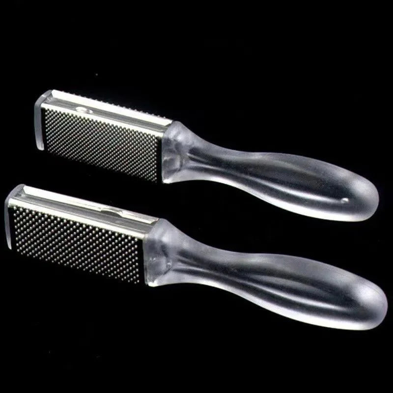 Foot Care Dead Skin Remove Plastic Stainless Steel Foot Rasp File Scrubber Grater Callus Pedicure Tools Exfoliating Tools