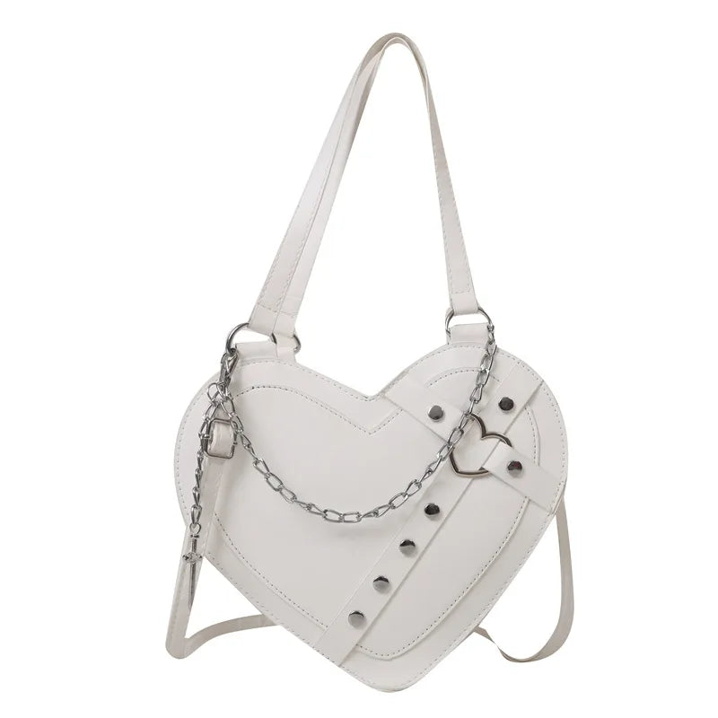Korean Cute Niche Design Foreign Gas Crossbody Bag Handbag Winter New Trend Love Shoulder Bag One Shoulder Diagonal Shoulder Bag