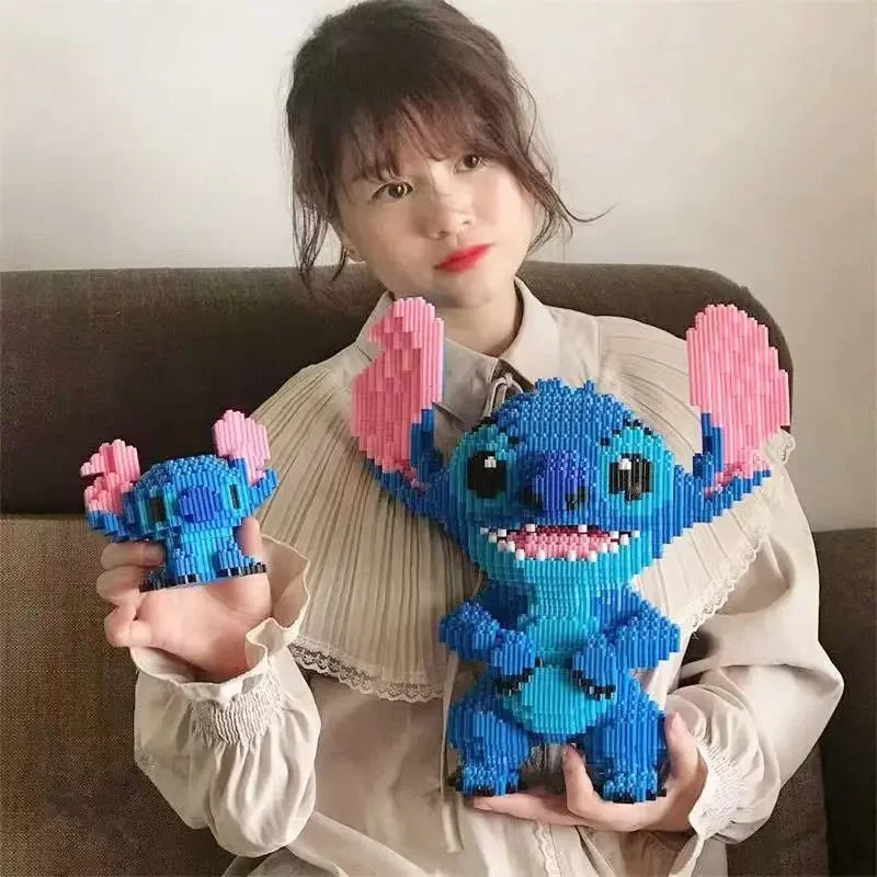 30CM Giant Stitch Building Block Assembly Toy DIY Children's Birthday Gift Puzzle 3D Desktop Decoration