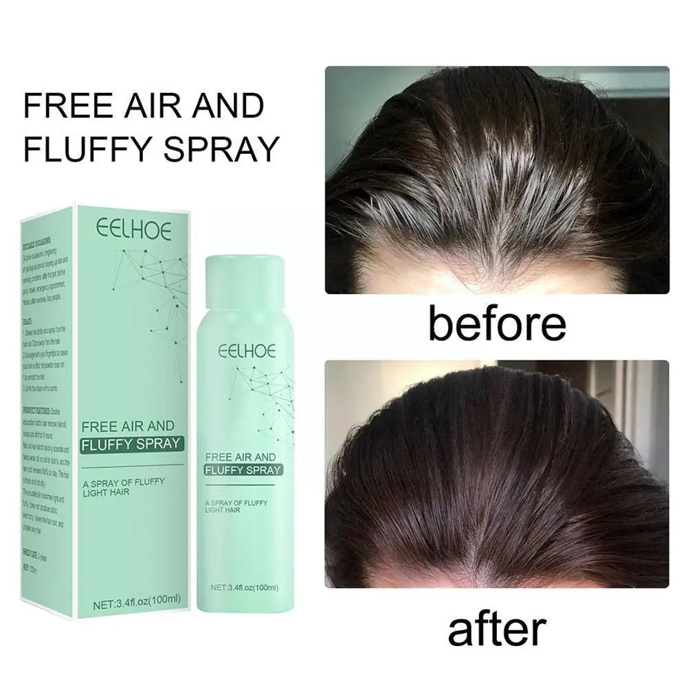 100ml Fluffy Spray Oil Hair Hair Greasy Care Remove No-wash Hair Fluffy Spray Dry Shampoo Hair Volume Mattifying Spraying