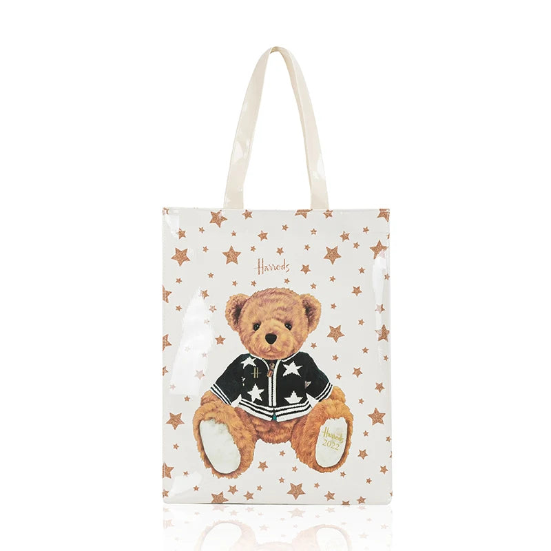 PVC Waterproof Eco Friendly Shopper Bags Women Large Capacity Shopping Totes Stylish Jelly Reusable Shoulder Bags Female Handbag