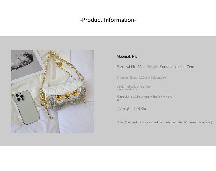 Cute Owl Bags for Women 2024 New Luxury Designer Handbag Fashion Tassel Crossbody Bag Leather Animal Print Shoulder Bag Woman