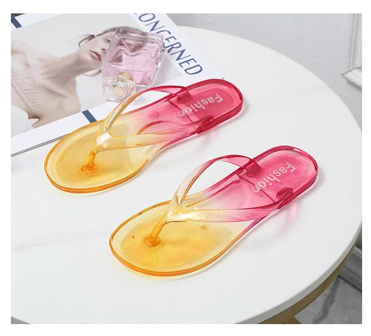 Summer Women's Fashion Flip Flops Girls Outdoor Beach Slides Non-Slip Sweet Bow Tie Sandals Hemp Rope Espadrille Shoes