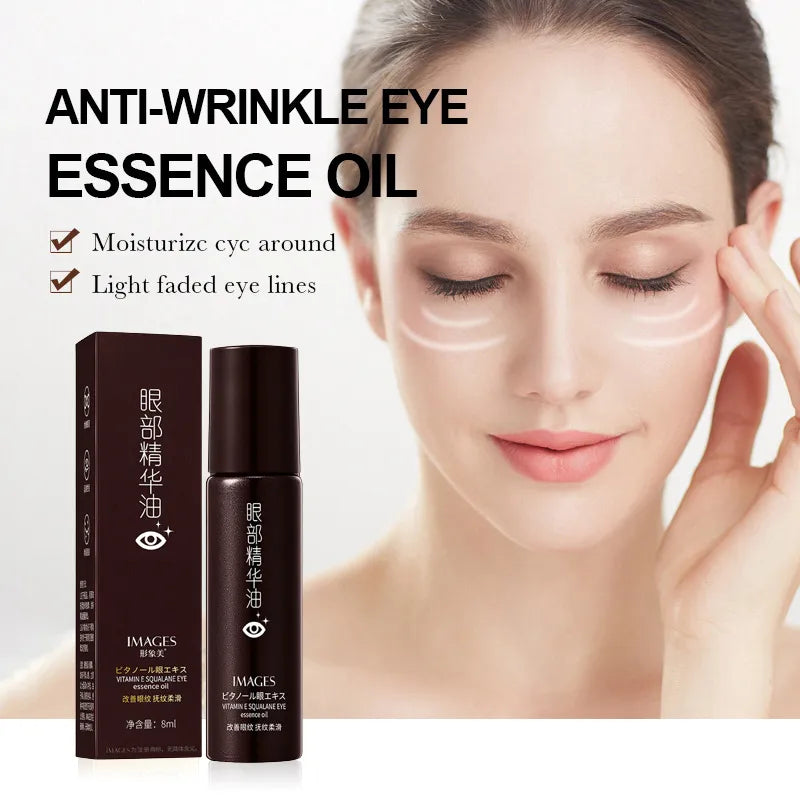 Anti-Wrinkle Serum Oil Remove Eyes Bags Puffiness Eye Lifts Tightens Lightens Fine Lines Eye Area Dark Circles Eye Care Product