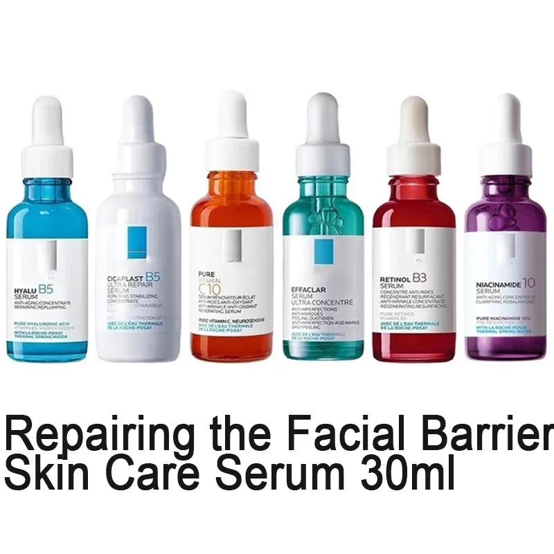 La Roche Posay Original 30ml Serum CICAPLAST B5/ PURE VITAMIN C10 / RETINOL B3/ HYALU B5/ EFFACLAR Serum/ NIACINAMIDE 10 Serum