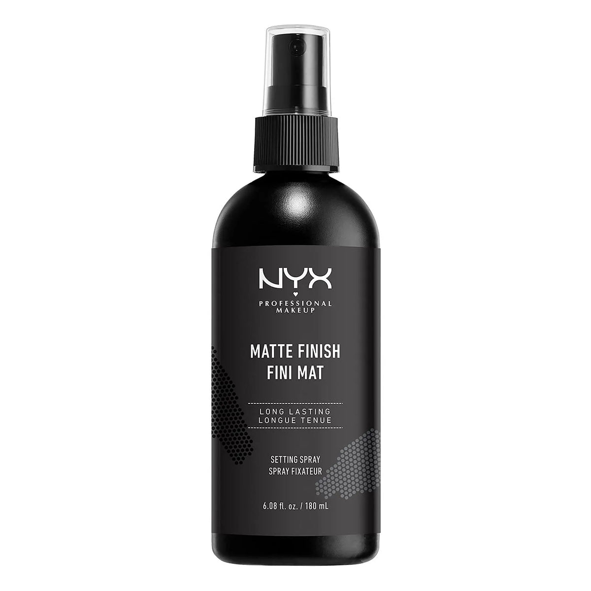 NYX Fix Spray سريع الأمد غير لامع للبشرة الجافة زيت التحكم في الرطوبة الصيفي لا يخلع مستحضرات التجميل الراقية للمكياج 60 مل