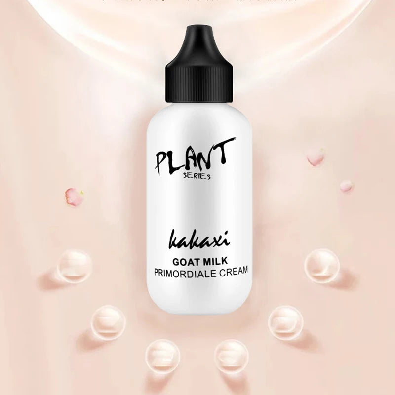 Milk Moisturizing Cream Ultimate Lazy Face Foundation Cream Goat Milk Revitalizing Whitening  Smooth Brighten Plain Cream