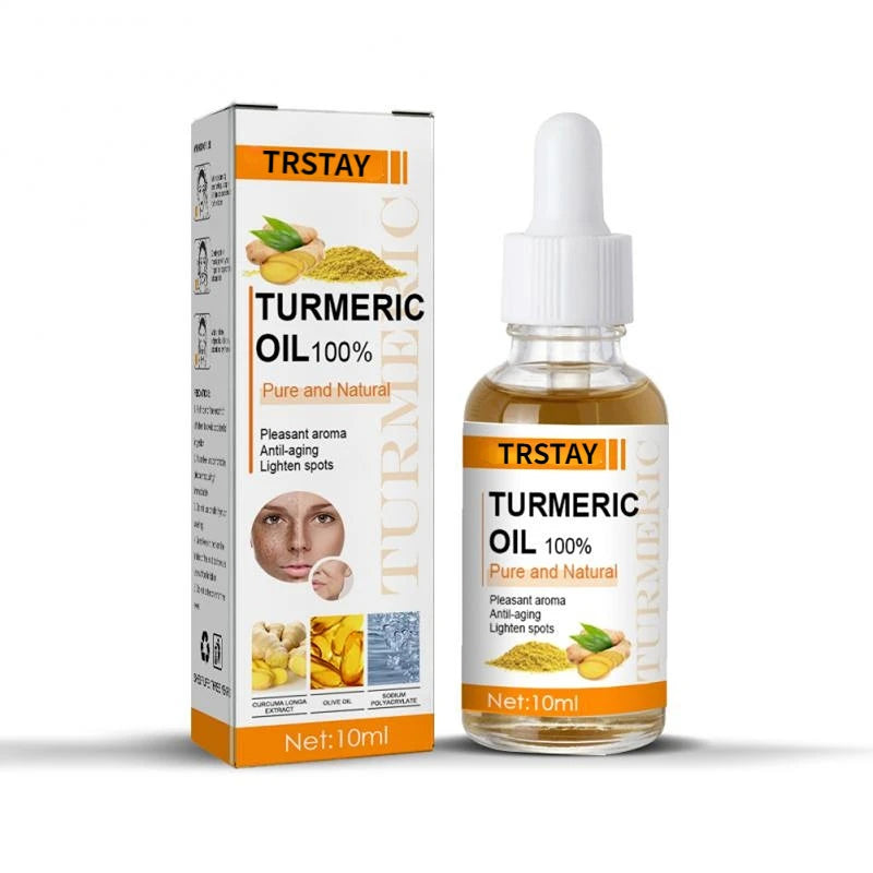 Turmeric Serum Oil Face Care Oil Moisturizing Hydrating Brighten Whiten Face Serum Anti-aging Removal Pigment Melanin Face Skin