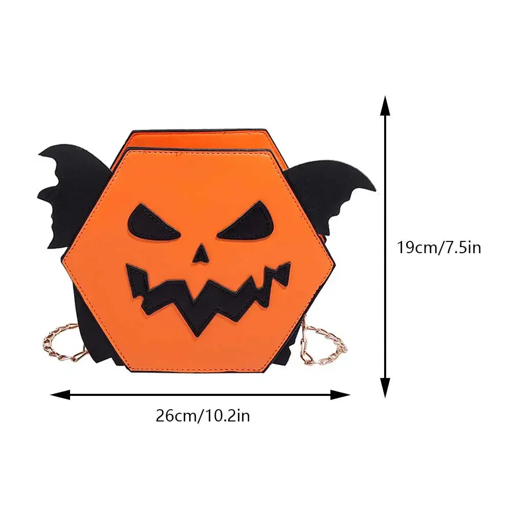 Halloween Crossbody Cute Ghost Chain Pumpki