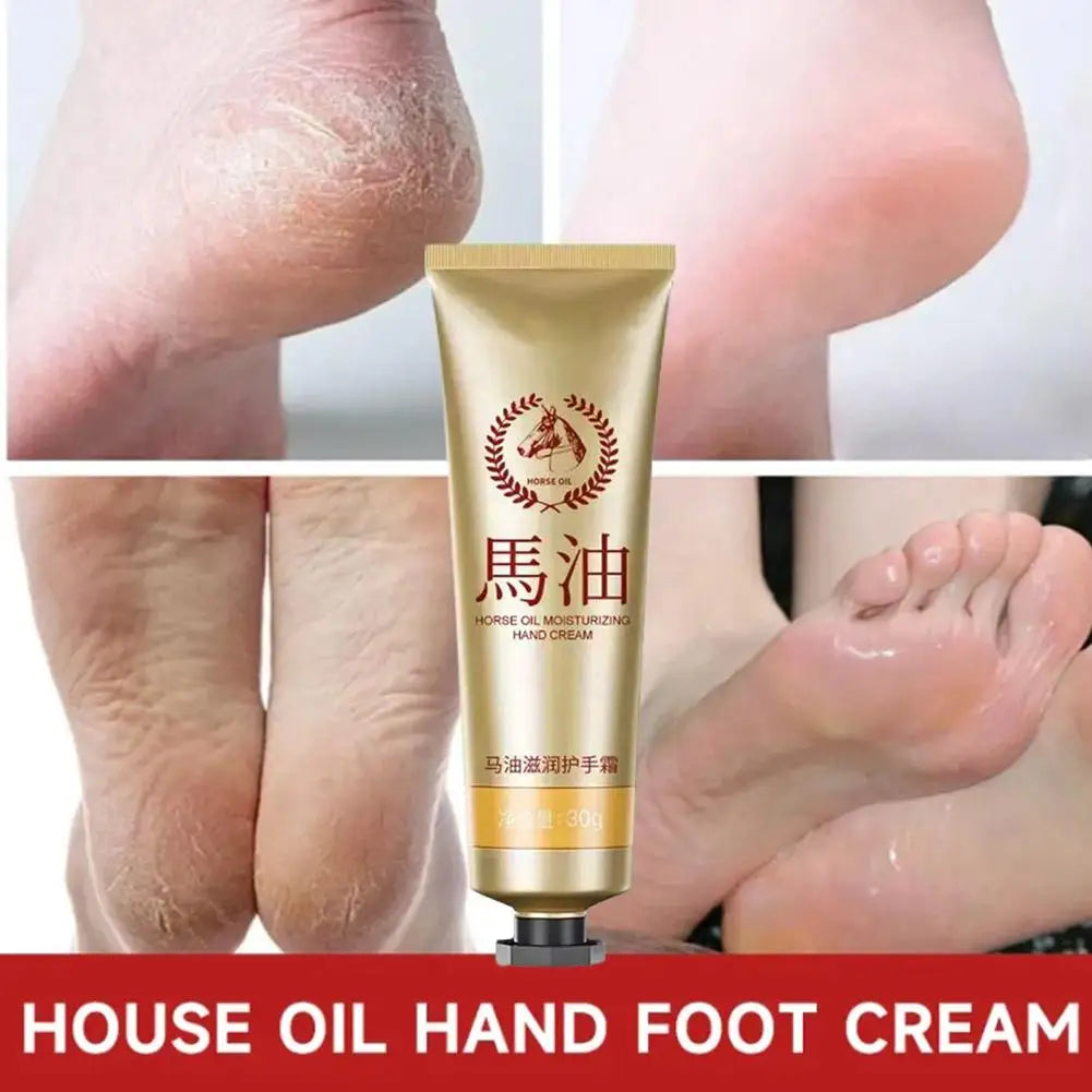 Horse Oil Hand Moisturizing Cream