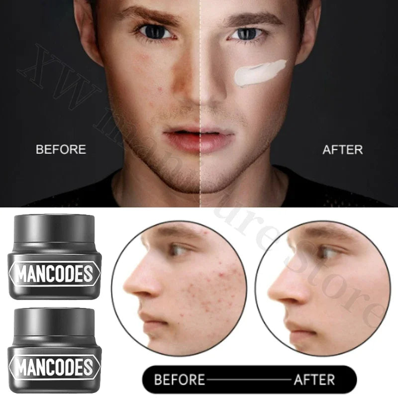 50g  Men's Special Makeup Cream Moisturizing Cream To Brighten Skin Tone Conceal Blemishes Remove Cuticles and Shrink Pores