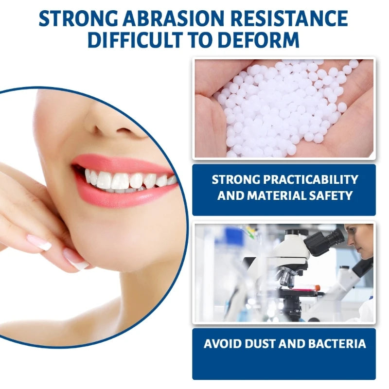 Resin 10g/20g/30g Temporary Tooth Repair Teeth Gaps False Teeth Solid Glue Denture Adhesive Teeth Whitening-Tooth Beauty