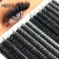 EVEREST 30D 40D 60D 80D Mixed Tray Individual Lashes 3D Russia Volume Eye Lashes Soft Natural Lashes Mink Lash Cluster False Eyelashes in 0.07mm color - Soft Plush Toys