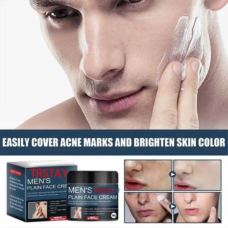 Men Moisturizing Whitening Face Cream Oil Control Lift Anti-Wrinkle Firming Shrink Pore Acne Day Cream