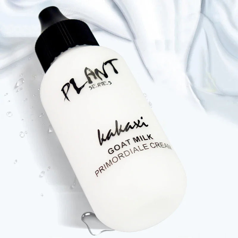 Milk Moisturizing Cream Ultimate Lazy Face Foundation Cream Goat Milk Revitalizing Whitening  Smooth Brighten Plain Cream