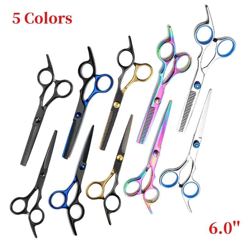 Hairdressing Scissors 6 Inch, Professional Hairdressing, Cutting Thinning