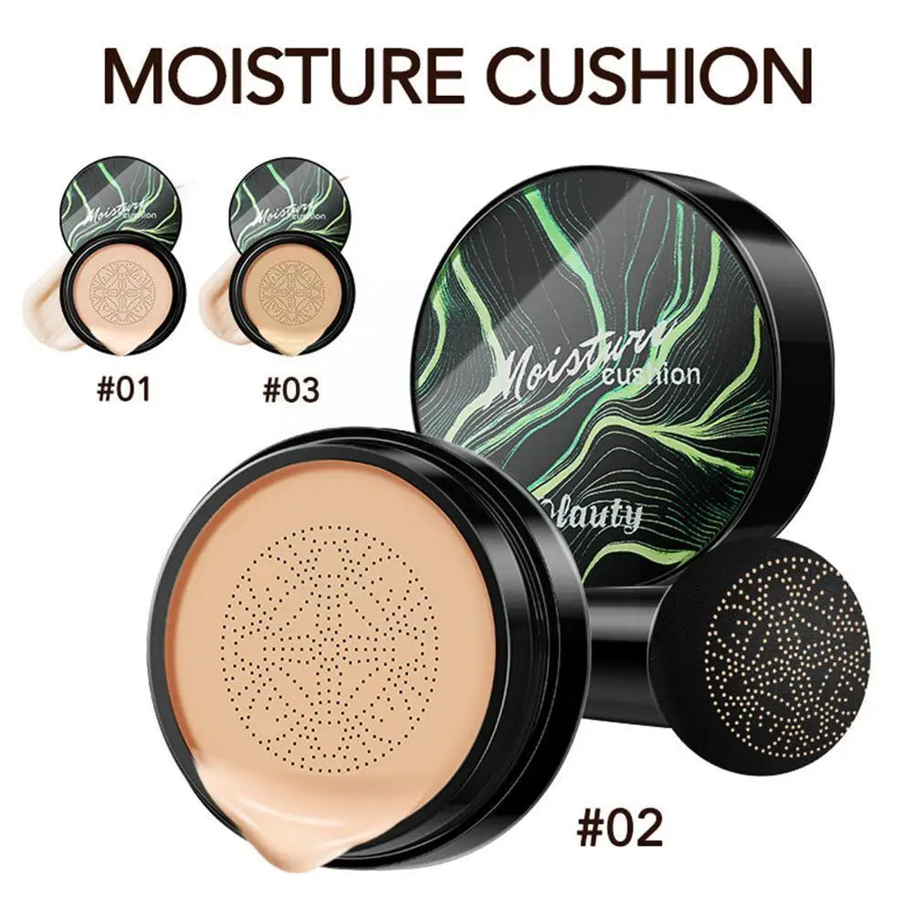 Mushroom Head Air Cushion CC Cream Foundation Concealer BB Coverage Long-lasting Isolation Natural Cream Makeup Beauty Make H5Q9