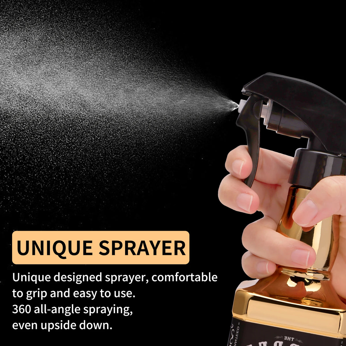 500ML Salon Hairdressing Spray Bottle Barber Haircut Styling Empty Continuous Atomizer Hair Tools Water Sprayer Beauty Hair Care