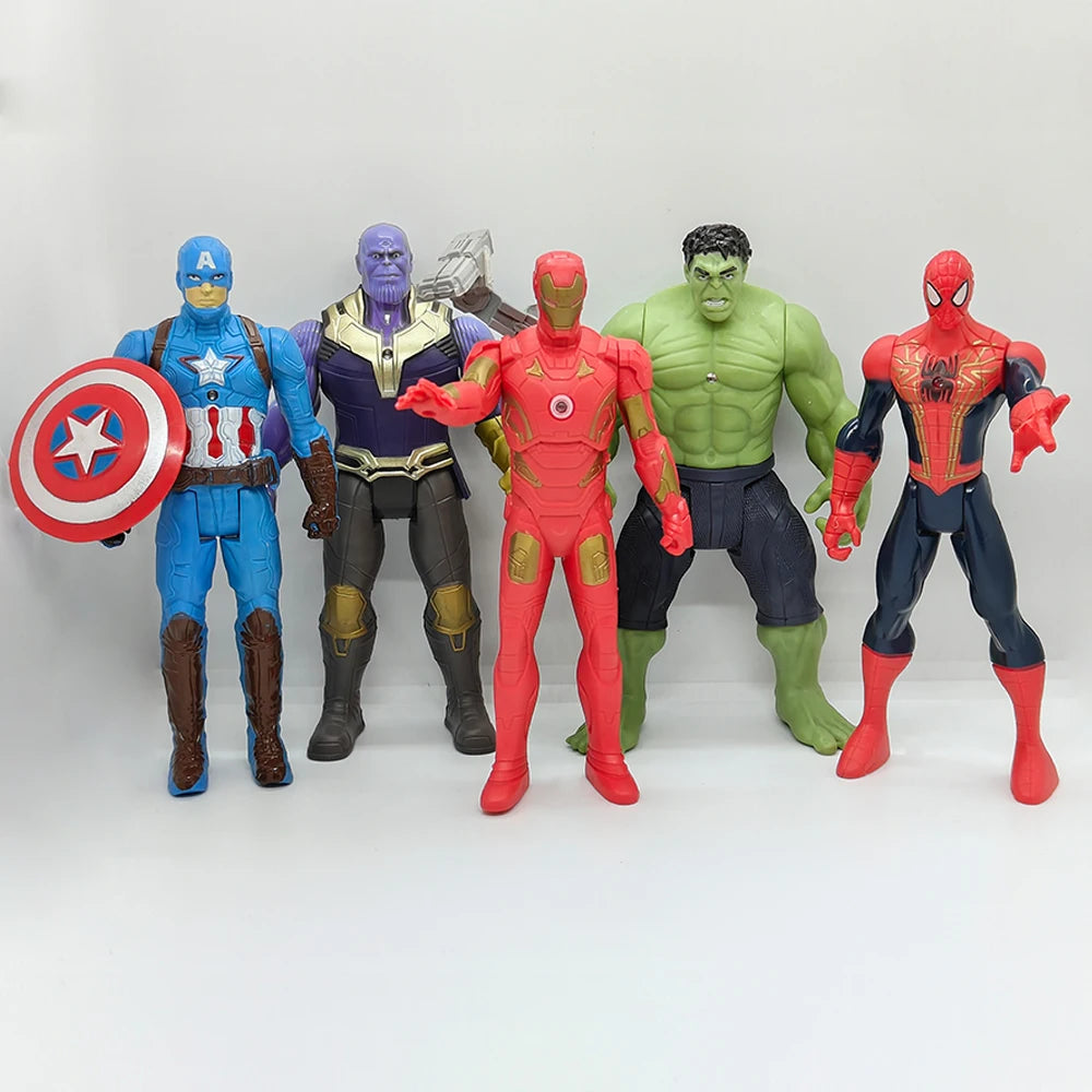 15cm Marvel Avengers Toys Hulk Iron Man Captain America Thor Spiderman Carnage Action Figure Dolls Birthday Gift for Children