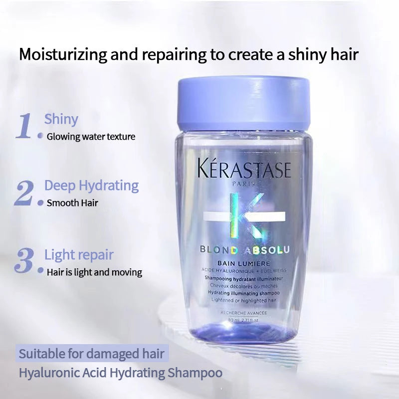 Original 80ml Dual Function Shampoo For Hair Thickening Hair Growth Shampoo For Cleaning Smooth Shampoos Conditioner Products