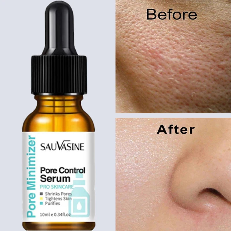 Pore Shrinking Serum Face Removing Large Pore Tightening Repairing Facial Pore Minimizing Essence Skin Care Beauty Fast Shipping