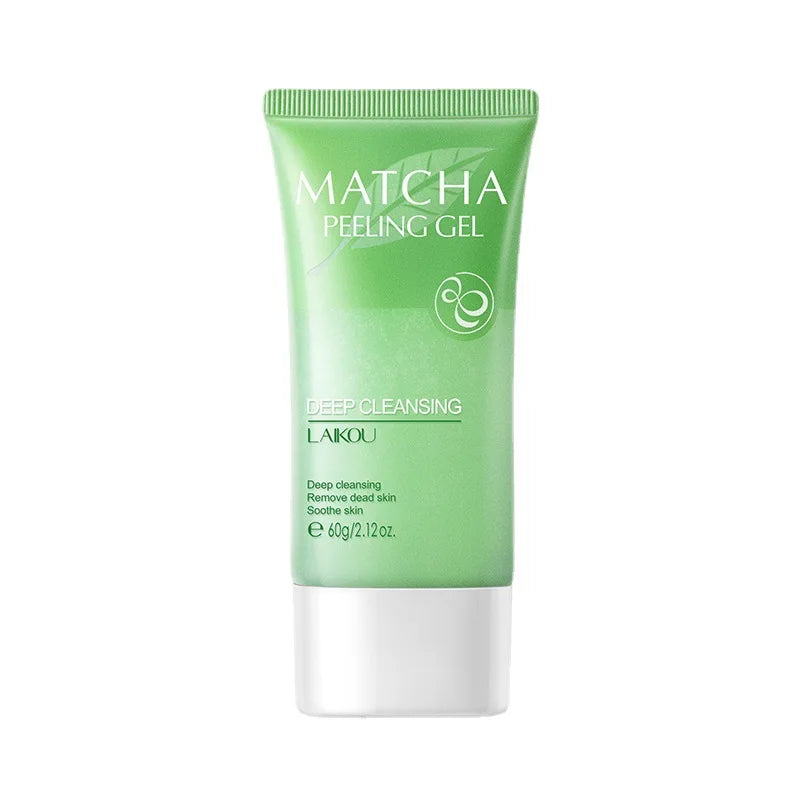 LAIKOU Matcha Exfoliating Peeling Gel Facial Scrub Moisturizing Whitening Nourishing Repair Scrubs Face Cream Beauty Skin Care