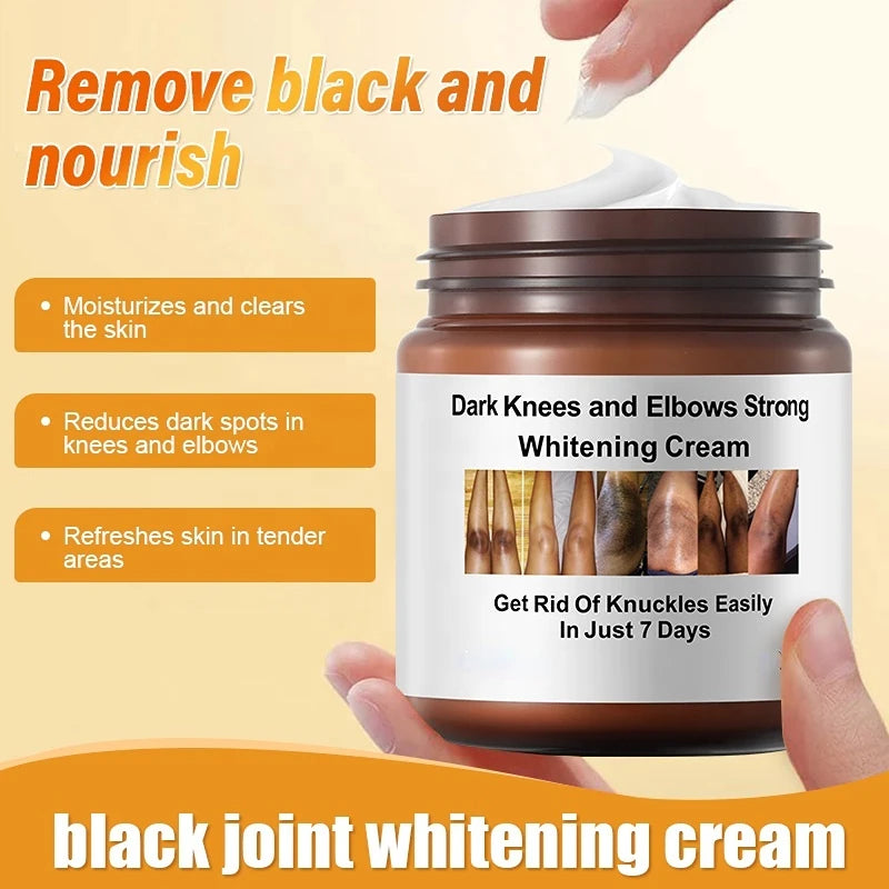 Dark Knees Dark Elbows Lightening Skin Body Best Bleaching Lotion Dark Knuckles Removal Strong Whitening Cream 60g