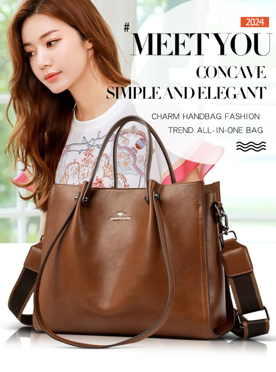 Genuine Soft Leather Luxury Handbags Women Bags Designer Handbags Ladies Crossbody Hand Bags for Women Hot sale Sac A Main