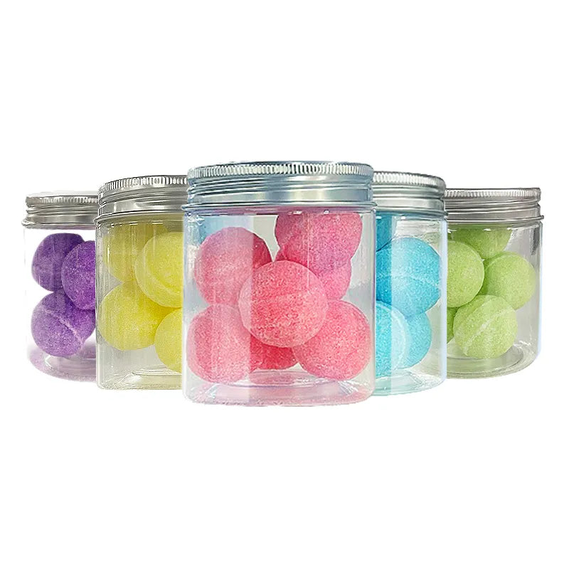 Sugar Cube Body Scrub Exfoliator Brighten Tone Removing Dead Skin Acne Improve Rough Bath Ball Candy Scrubs 6pcs/bottle