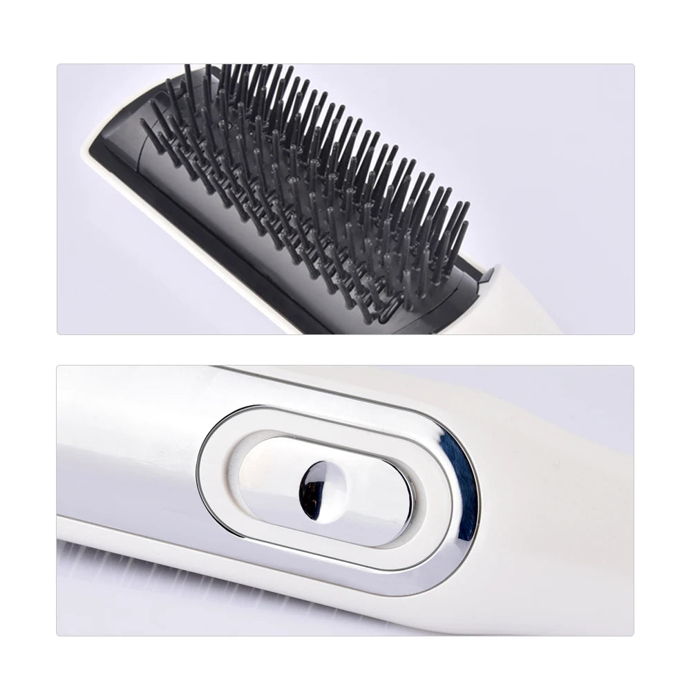 Hair Growth Care Electric Wireless Infrared Ray Massage Comb Hair follicle Stimulate Anti Dense Anti Hair-loss Head Massager