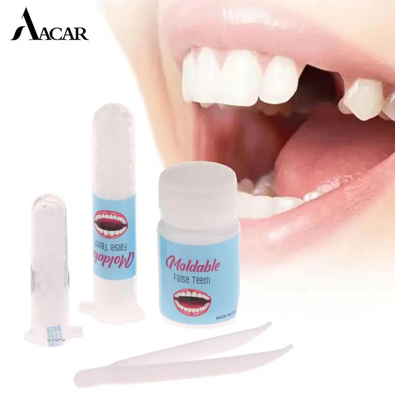 5g/10g/15g Dental Resin Shapeable Teeth Glue Makeup Dentures Modification Temporary Filling Teeth Repair Broken Teeth Tooth Gaps