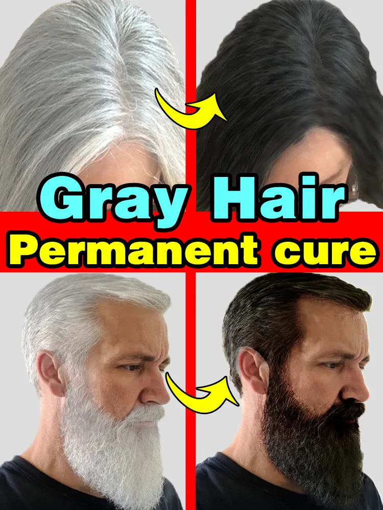 Anti Gray Hair Serum Remedy White Darkening Products