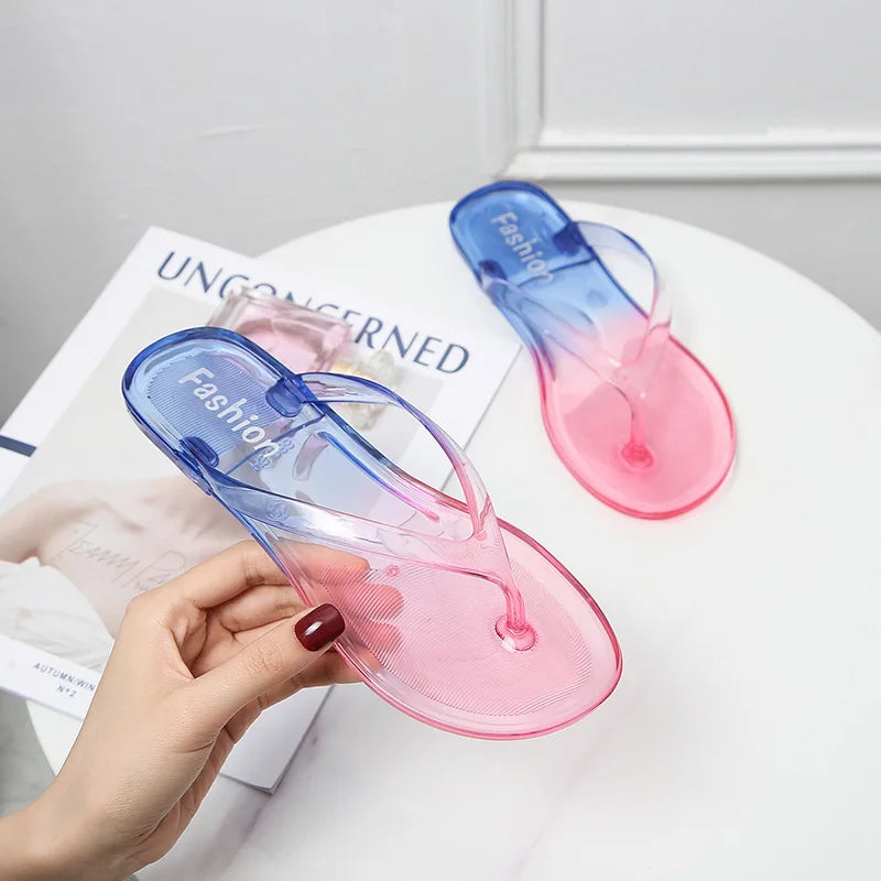 Summer Women's Fashion Flip Flops Girls Outdoor Beach Slides Non-Slip Sweet Bow Tie Sandals Hemp Rope Espadrille Shoes