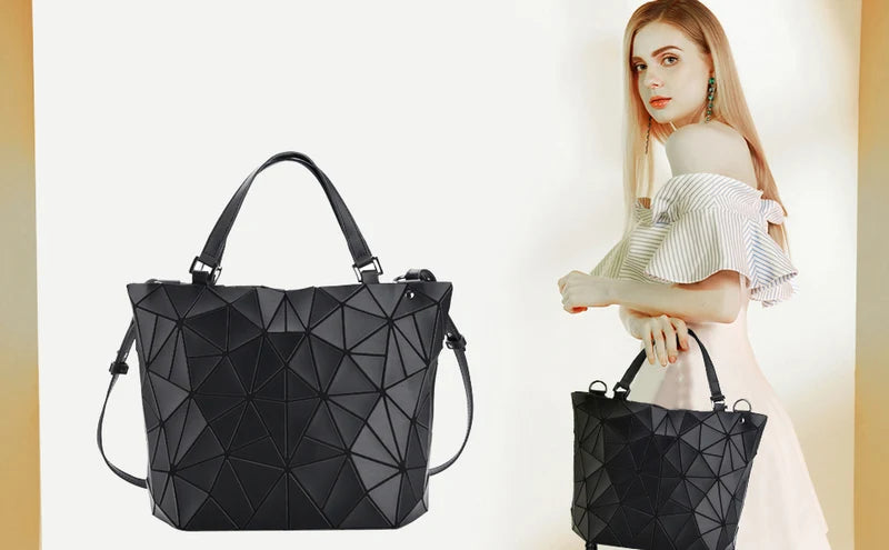 Handbags Bags For Women 2024 Designer Luxury Tote Bucket Bag Fashion Geometric Crossbody Shoulder Messenger Hand Bag Silver