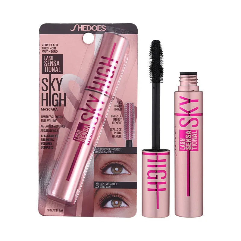 Eyelashes Lengthening Mascara Long Lasting Waterproof Women Korean Silky Lash Black Eyelashes Extension Makeup Beauty Cosmetic