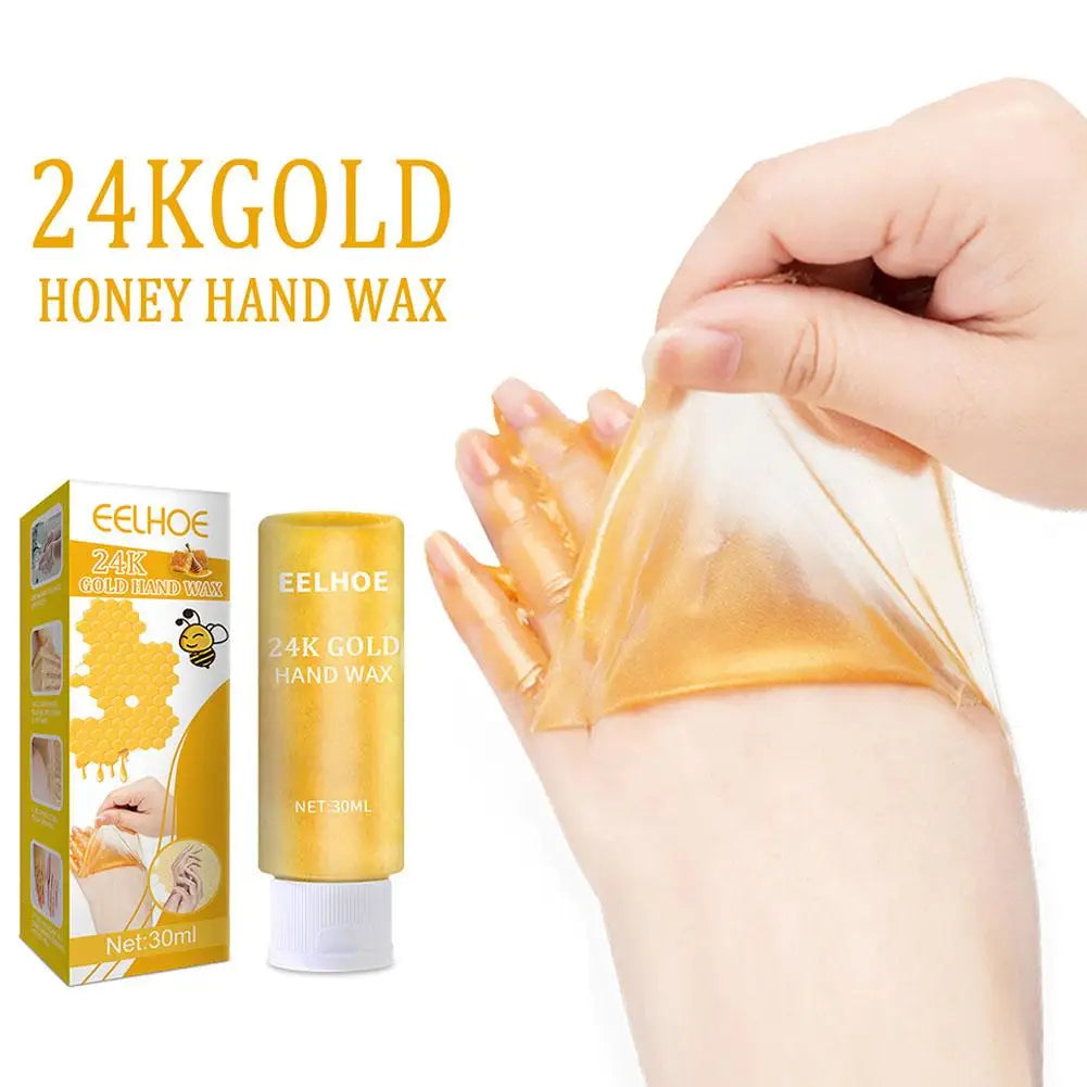 Mango Moisturizing Hand Wax Whitening Hand Mask Anti-Aging Nourishing Hand Calluses Improve Dryness Care Skin Exfoliating Q0B6