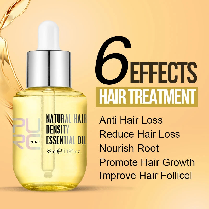 PURC Dropshipping Ginger Extract Hair Growth Products For Men Women Fast Regrowth Oil Hair Loss Treatment Essential Hair Care