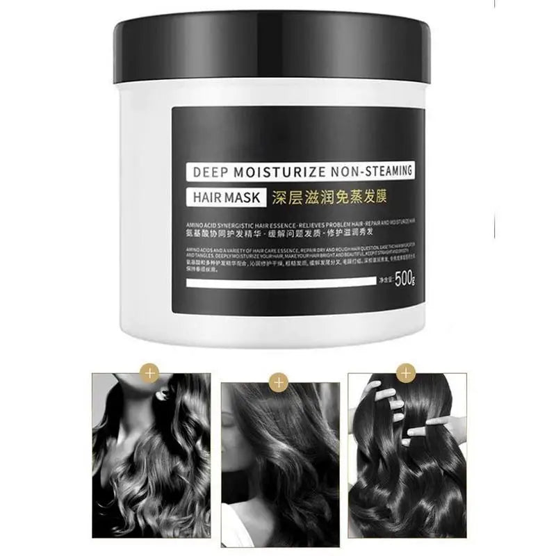 Hair Mask Repair Dry Damaged Moisturizing Smoothing Scalp Treatments Nourishing Repairing Hair Damage Improving Frizzy Hair Care