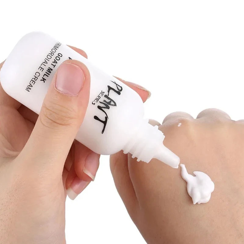 Milk Moisturizing Cream Ultimate Lazy Face Foundation Cream Goat Milk Revitalizing Whitening  Smooth Brighten Plain Cream