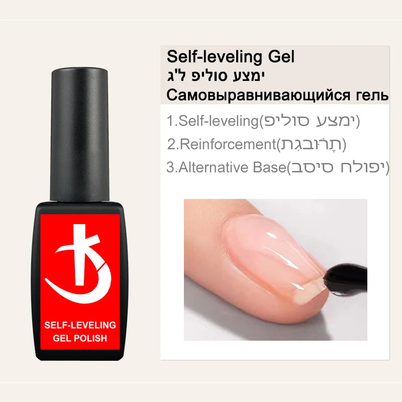 KODI JYJ Self-leveling Gel Nail Polish 12ml Semi-permanent Reinforcement Gellac Manicure Desgin Create uv Varnish Multifunction