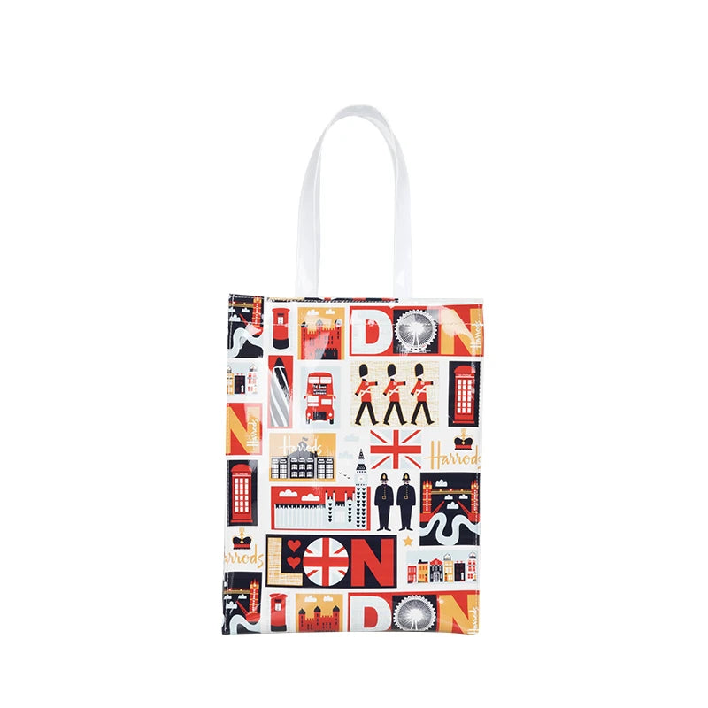 PVC Waterproof Eco Friendly Shopper Bags Women Large Capacity Shopping Totes Stylish Jelly Reusable Shoulder Bags Female Handbag
