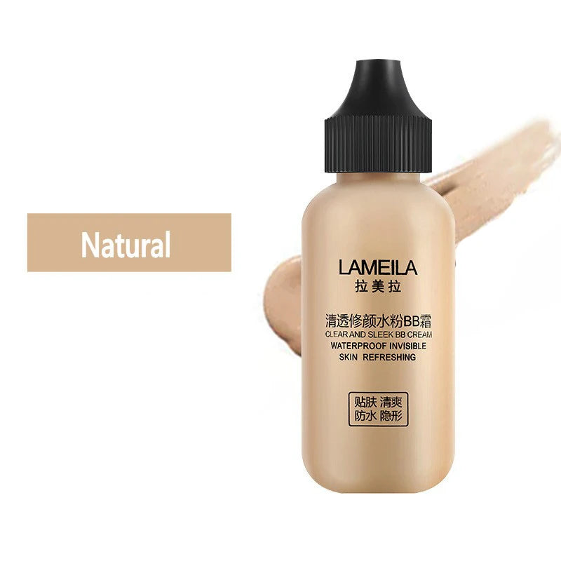 1PCS Matte Liquid Foundation Waterproof Makeup Cream Cover Dark Circle Corrector Concealer Whitening Face Foundation Cosmetics