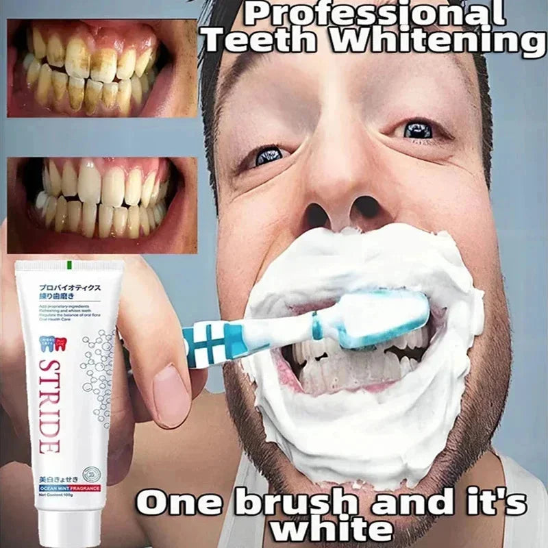 Whitening Teeth Toothpaste Dental Calculus Remover Plaque Remover Fresh Breath Brightening Preventing Periodontitis Dental Care