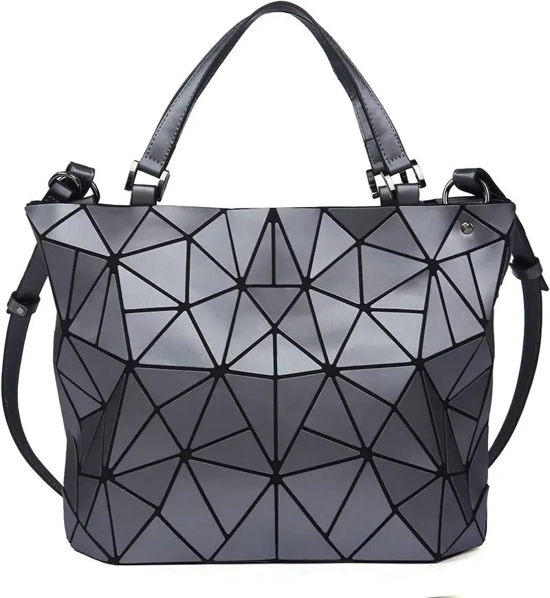 Handbags Bags For Women 2024 Designer Luxury Tote Bucket Bag Fashion Geometric Crossbody Shoulder Messenger Hand Bag Silver