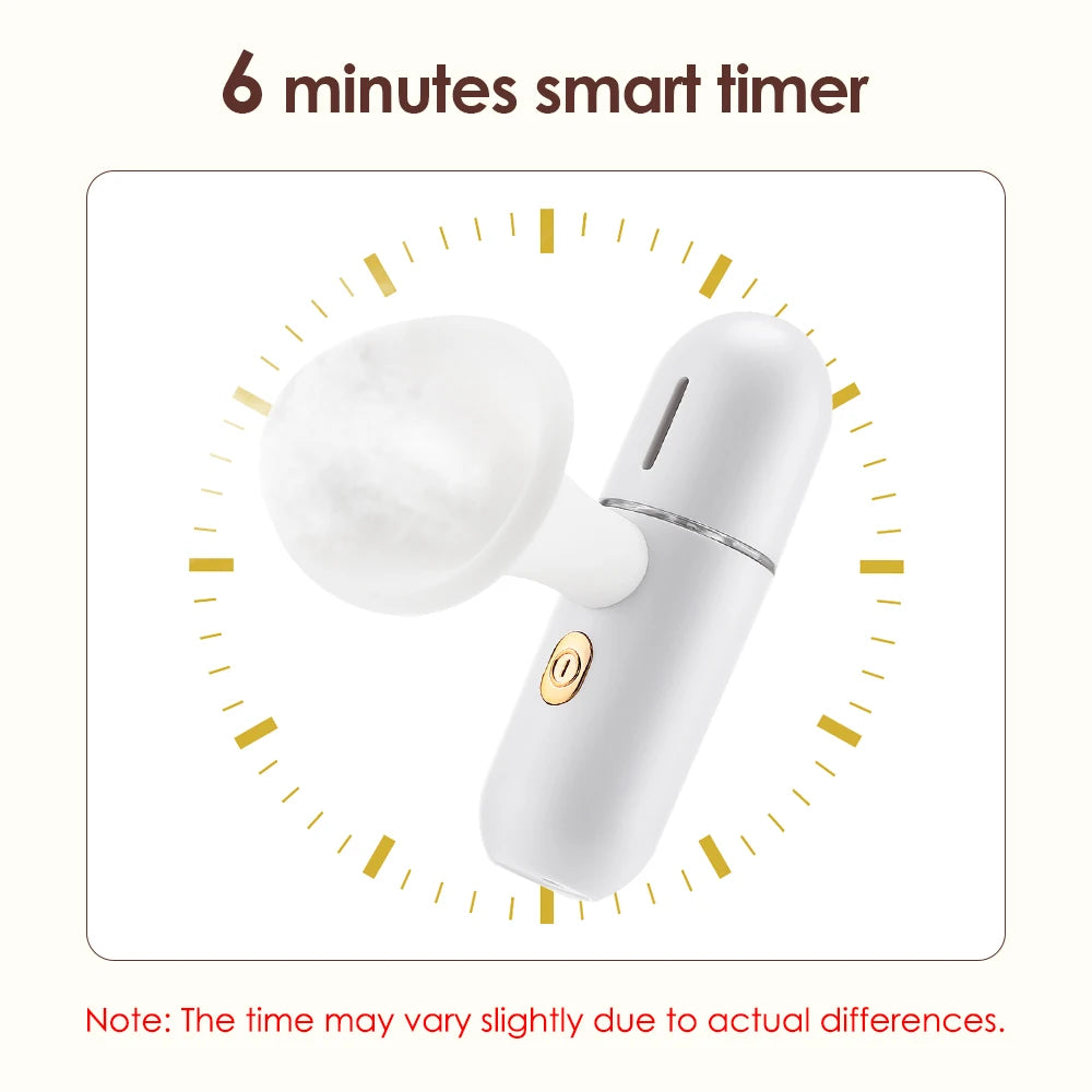 Mini Nano Mist Sprayer Face Steamer Eye Moisturizer Atomizer Facial Cleaning Eye Washing Cold Compress Steam Device Humidifier