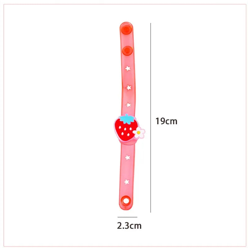 6PC Kids Birthday Party Supplies LED Cartoon Light Up Watch Toys Boys Girls Wedding Guest Souvenirs Christmas Party Gifts Pinata